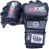 Перчатки MMA FirePower FPMGA3 Черные Перчатки MMA FirePower FPMGA3 Черные