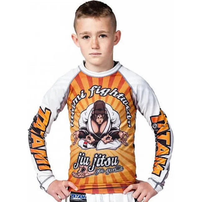Рашгард детский Tatami Fightwear Zen Gorilla (YL) Принт