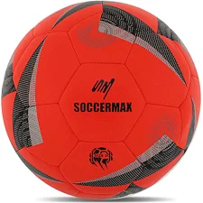 Футбольный мяч HYBRID SOCCERMAX FB-7992 №5 PU (Красный)