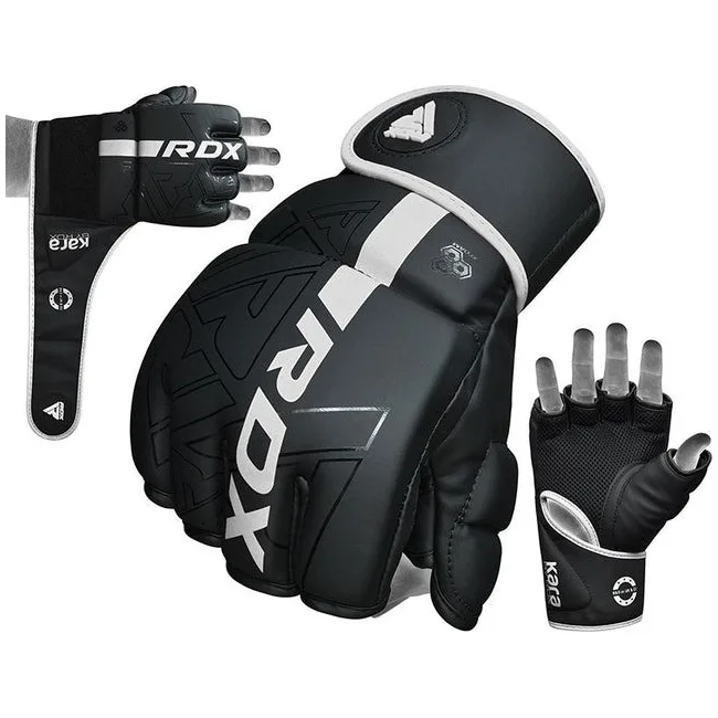 Перчатки для ММА RDX F6 KARA Matte White