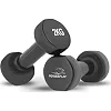 Гантели виниловые PowerPlay 2x2 кг. PP_4121 Черные (2шт. - пара)