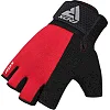 Перчатки для фитнеса RDX W1 HALF RED PLUS