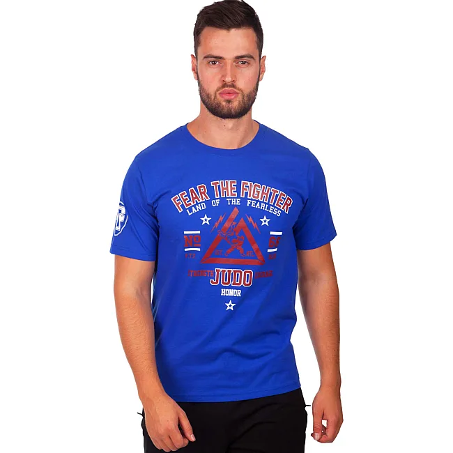 Футболка мужская JUDO JD-41 (Синий)