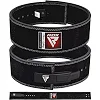 Пояс для тяжелой атлетики RDX 4 Proiver Buckle кожаный Black Plus