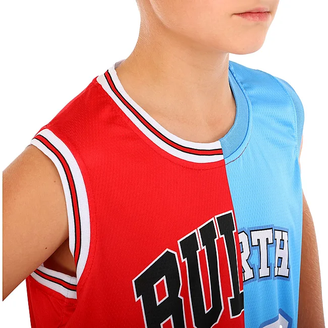 Детская баскетбольная форма
 NBA клуб Chicago Bulls 23 BA-6654


-голубой (Красный-голубой)