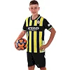 Футбольна форма дитяча із символікою клубу
 MANCHESTER CITY гостьова 2025 SP-SPORT

 CO-4717 20-28 (Чорний-салатовий)