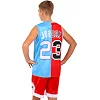 Детская баскетбольная форма
 NBA клуб Chicago Bulls 23 BA-6654


-голубой (Красный-голубой)