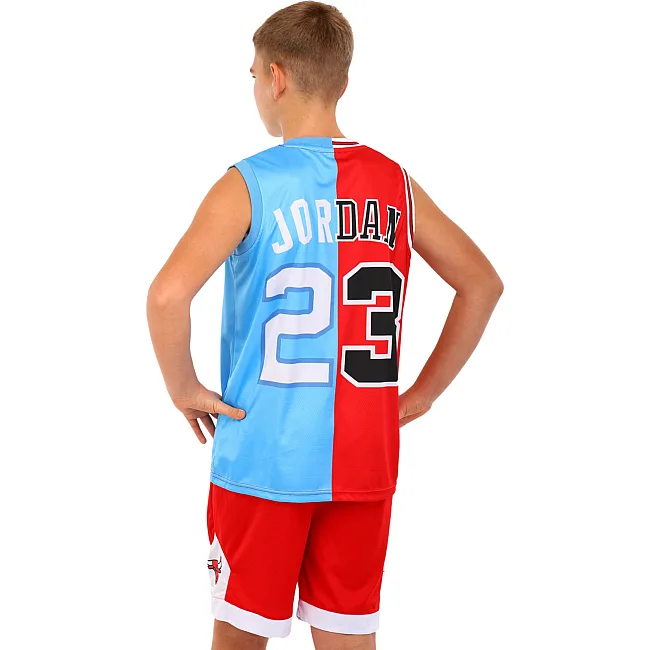 Детская баскетбольная форма
 NBA клуб Chicago Bulls 23 BA-6654


-голубой (Красный-голубой)