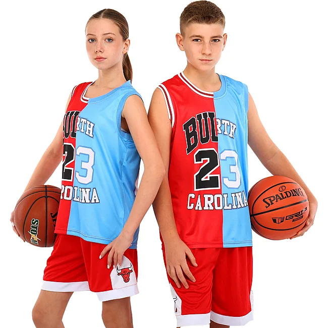 Детская баскетбольная форма
 NBA клуб Chicago Bulls 23 BA-6654


-голубой (Красный-голубой)