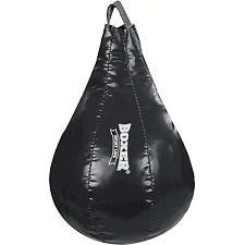 Розпродаж! Боксерська груша краплеподібна набивна BOXER 1014-01 50x32см (Чорний)