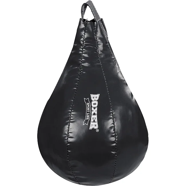 Боксерская груша каплевидная набивная BOXER 1014-01 50x32см (Черный)