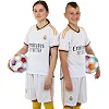 Футбольна форма дитяча із символікою клубу REAL MADRID домашня 2024 SP-PLANETA CO-6250 6-14 років