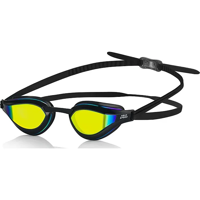 Окуляри для плавання Aqua Speed RAPID MIRROR чорний OSFM