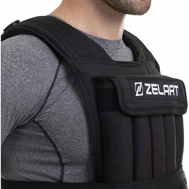Утяжелительный жилет
 с регулируемым весом ZELART
 WEIGTH VEST FI-2630-20 вес-2-20 кг