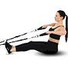 Трубчастий еспандер
 з карабіном у захисному рукаві RESISTANCE TUBE WITH COVER EZOUS K-05-H навантаження високе