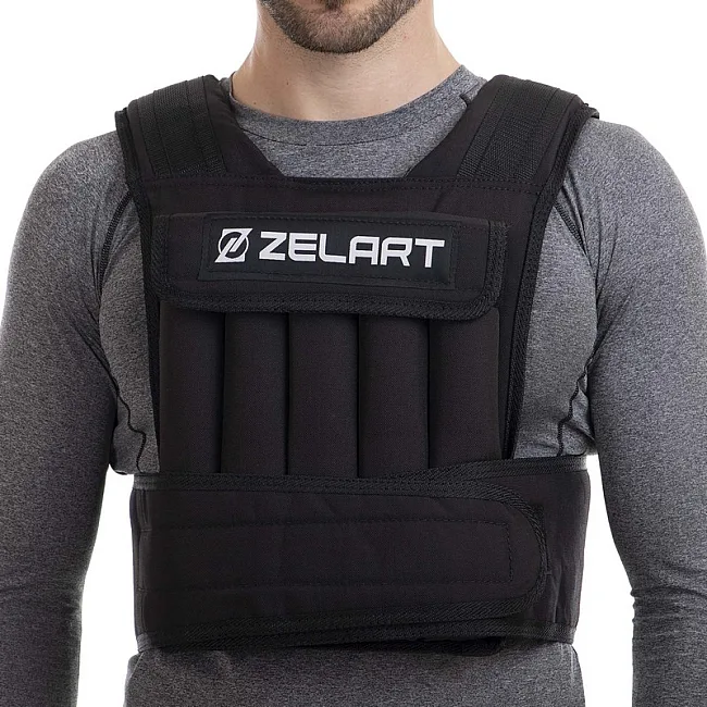 Утяжелительный жилет
 с регулируемым весом ZELART
 WEIGTH VEST FI-2630-20 вес-2-20 кг