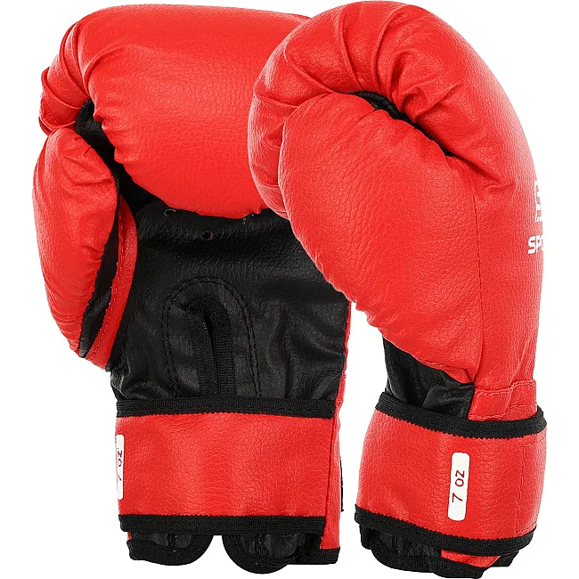 Перчатки для бокса детские искусственная кожа SPORTKO PD-2-B (Синий)
