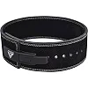 Пояс для тяжелой атлетики RDX 4 Proiver Buckle кожаный Black Plus