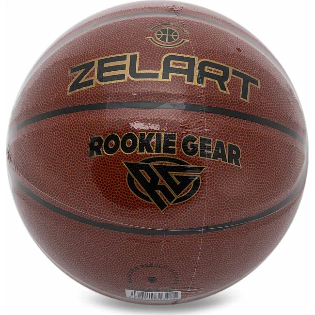 Баскетбольный мяч
 ZELART
 ROOKIE GEAR GB4430
 7 (Коричневый)