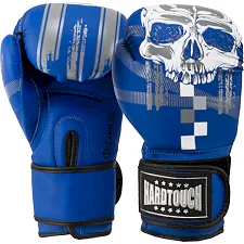 Перчатки для бокса PU HARD TOUCH BO-5230 (Синий)