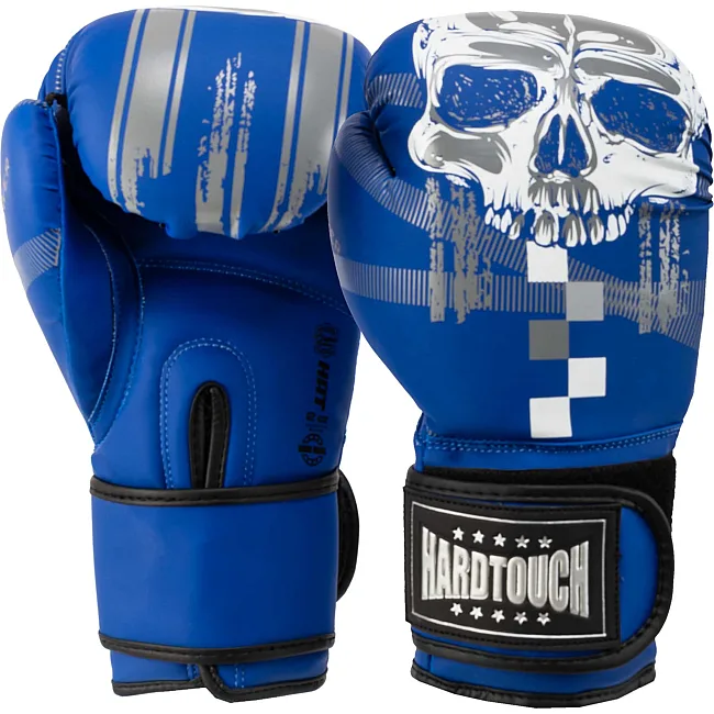 Перчатки для бокса PU HARD TOUCH BO-5230 (Синий)