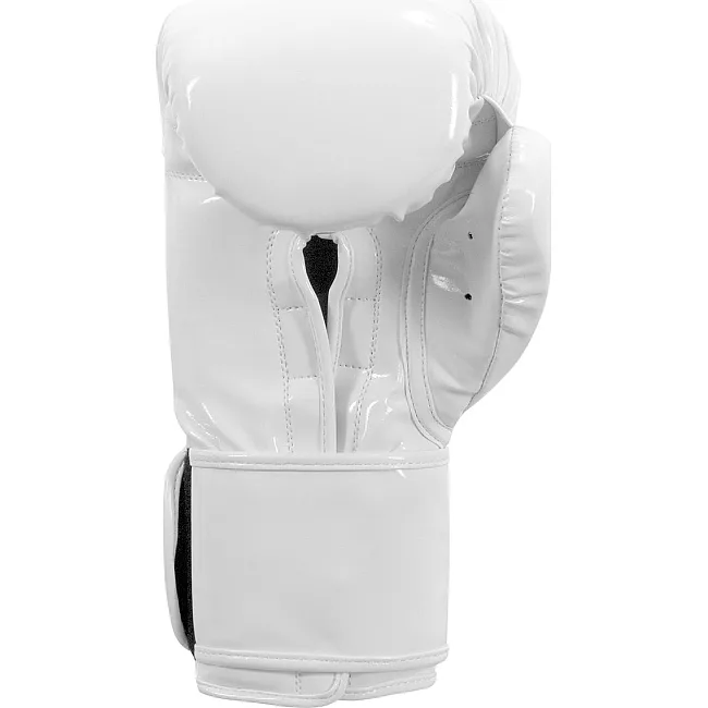 Боксерские перчатки TITLE Boxing Inferno Intensity Elastic White (капа в комплекте)