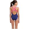 Купальник закрытый для девочек Arena LOGO SWIMSUIT SWIM PRO синий