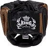 Тренировочный шлем для бокса кожа TOP KING Empower TKHGEM-02 (Белый-серебряный)