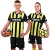 Футбольна форма дитяча із символікою клубу
 MANCHESTER CITY гостьова 2025 SP-SPORT

 CO-4717 20-28 (Чорний-салатовий)