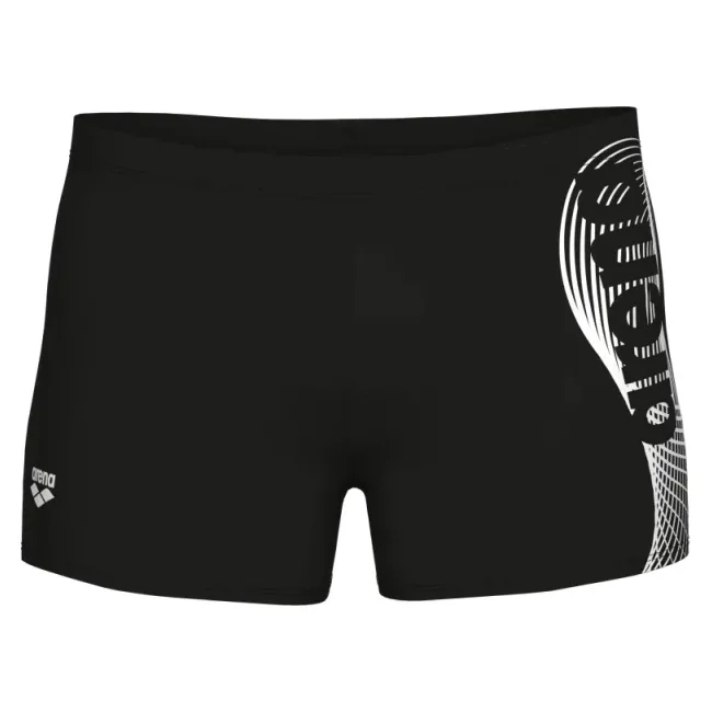 Плавки-шорты для мужчин Arena WAKE SWIM SHORT черный, белый