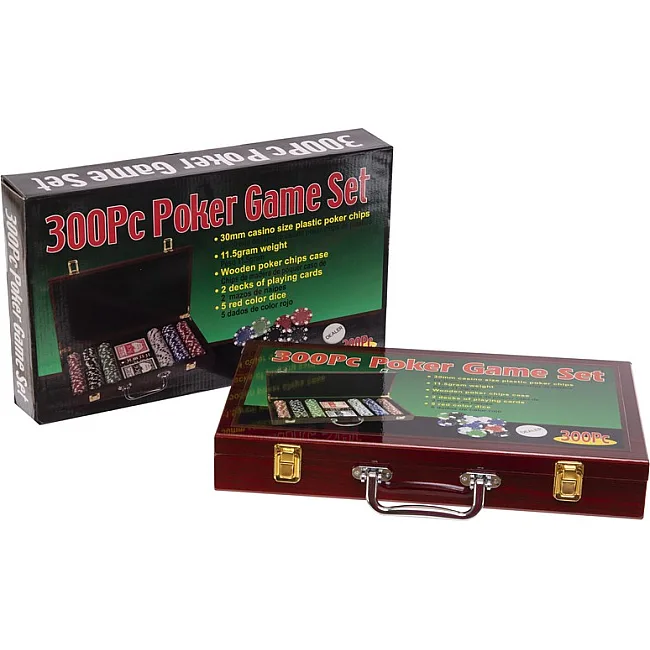 Набор для покера в деревянном кейсе Poker game set SP-SPORT
 IG-6643 300 фишек