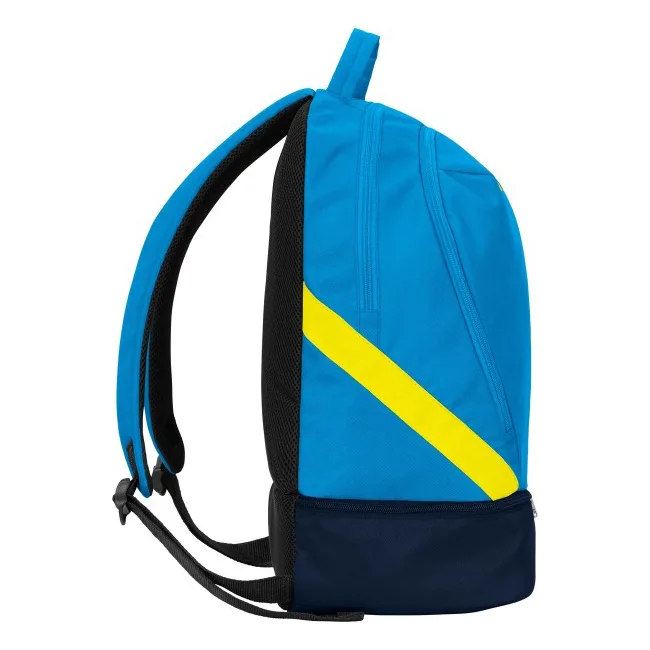 Спортивный рюкзак JAKO Iconic 32L синий, желтый 45х34х23 см-444