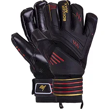 Вратарские перчатки профессиональные с защитой пальцев SOCCERMAX GK-003 7-11