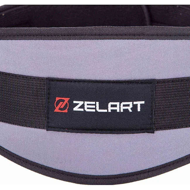 Пояс атлетический текстильный ZELART
 SB-165459 спинка-15см