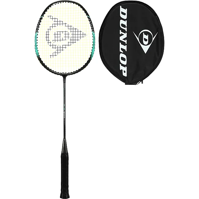 Професійна ракетка для бадмінтону в чохлі DUNLOP DL13015111 NITRO-STAR AX 10 GRY G6 HH NF