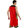Баскетбольная форма майка и шорты LIDONG L044 3XS-6XL (Белый-черный)