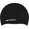 Шапочка для бассейна
 силиконовая для взрослых YINGFA C0081 (Черный)
