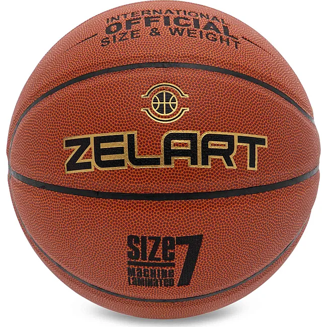 Баскетбольный мяч
 ZELART
 ROOKIE GEAR GB4430
 7 (Коричневый)