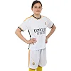 Футбольна форма дитяча із символікою клубу REAL MADRID домашня 2024 SP-PLANETA CO-6250 6-14 років