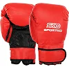 Перчатки для бокса детские искусственная кожа SPORTKO PD-2-B (Красный)