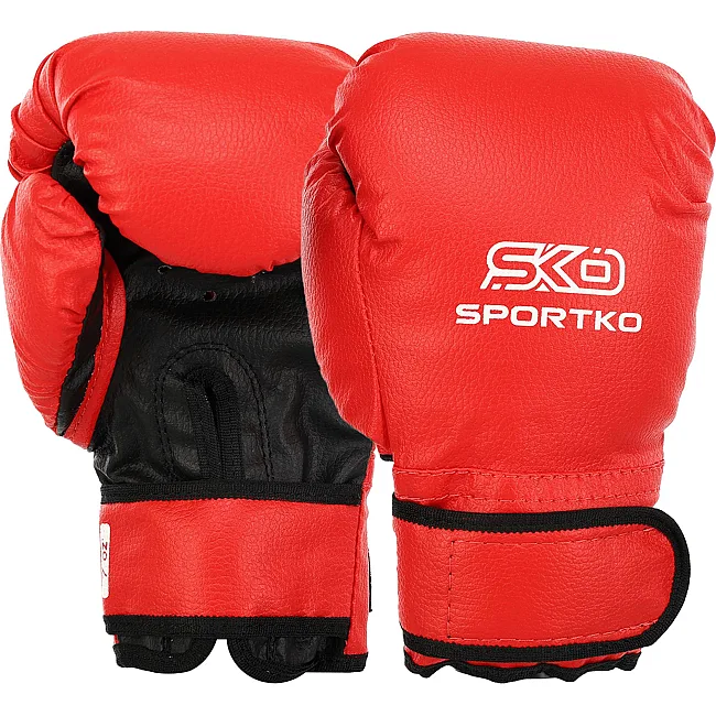Рукавички для боксу

 дитячі
 штучна шкіра SPORTKO

 PD-2-B (Червоний)