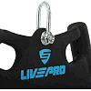 Рукоятка для тяги вниз із вузьким хватом Triceps grip нековзне покриття LiveUp LP8325
