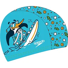 Детская шапочка для плавания Speedo PRINTED POLYESTER CAP IU