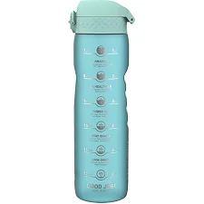 Бутылка для воды ION8 1000мл. BPA Free, Times To Drink, (ЭКО бутылка) BPA Free, Sonic Blue