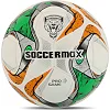 Футбольный мяч профессиональный SOCCERMAX FB-4069 №5 PU (Белый-зеленый)