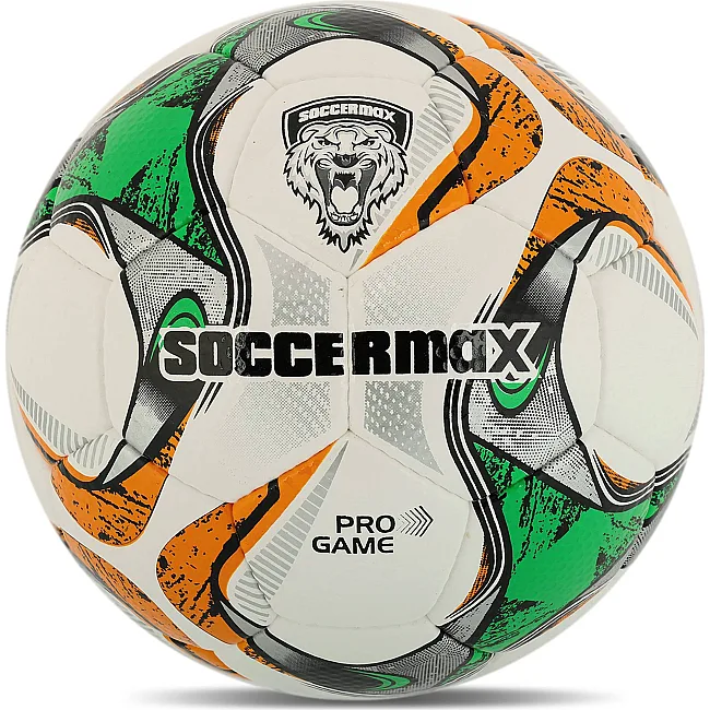 Футбольний м'яч
 професійний SOCCERMAX FB-4069 №5 PU (Білий-зелений)