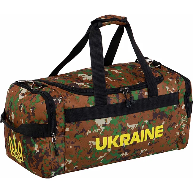 Спортивна сумка UKRAINE GA-1801-UKR (Камуфляж Marpat Digital Woodland)