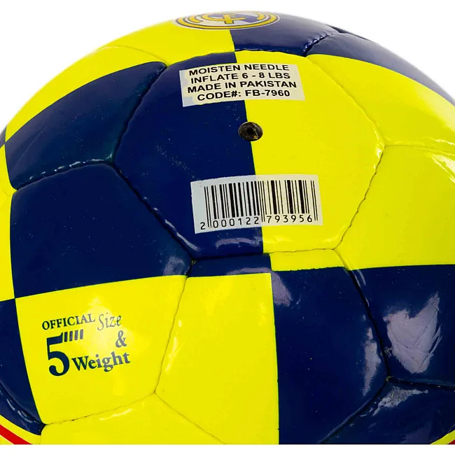 Футбольний м'яч BALLONSTAR REAL MADRID CRYSTAL FB-7960 №5 PU темно-синій