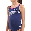 Купальник закрытый для девочек Arena LOGO SWIMSUIT SWIM PRO синий