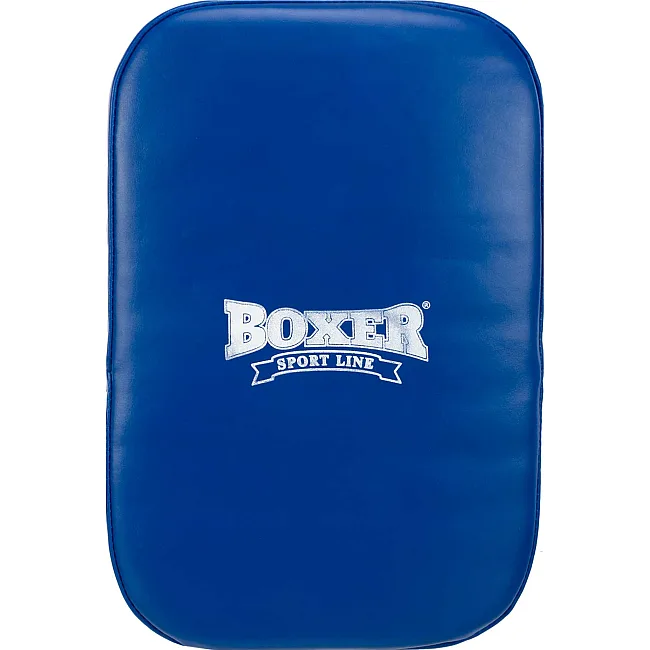 Макивара Прямая тренировочная для отработки ударов кожаная BOXER
 1019-01 60х40х10см 1шт (Красный)